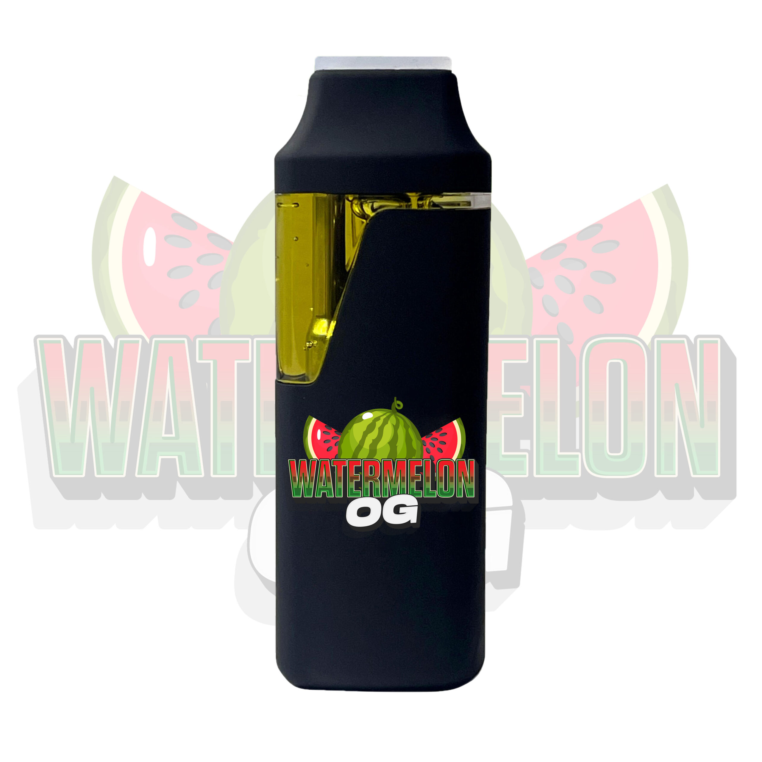 Watermelon OG 2g THC vape cartridge – juicy watermelon flavor with stress-relieving effects