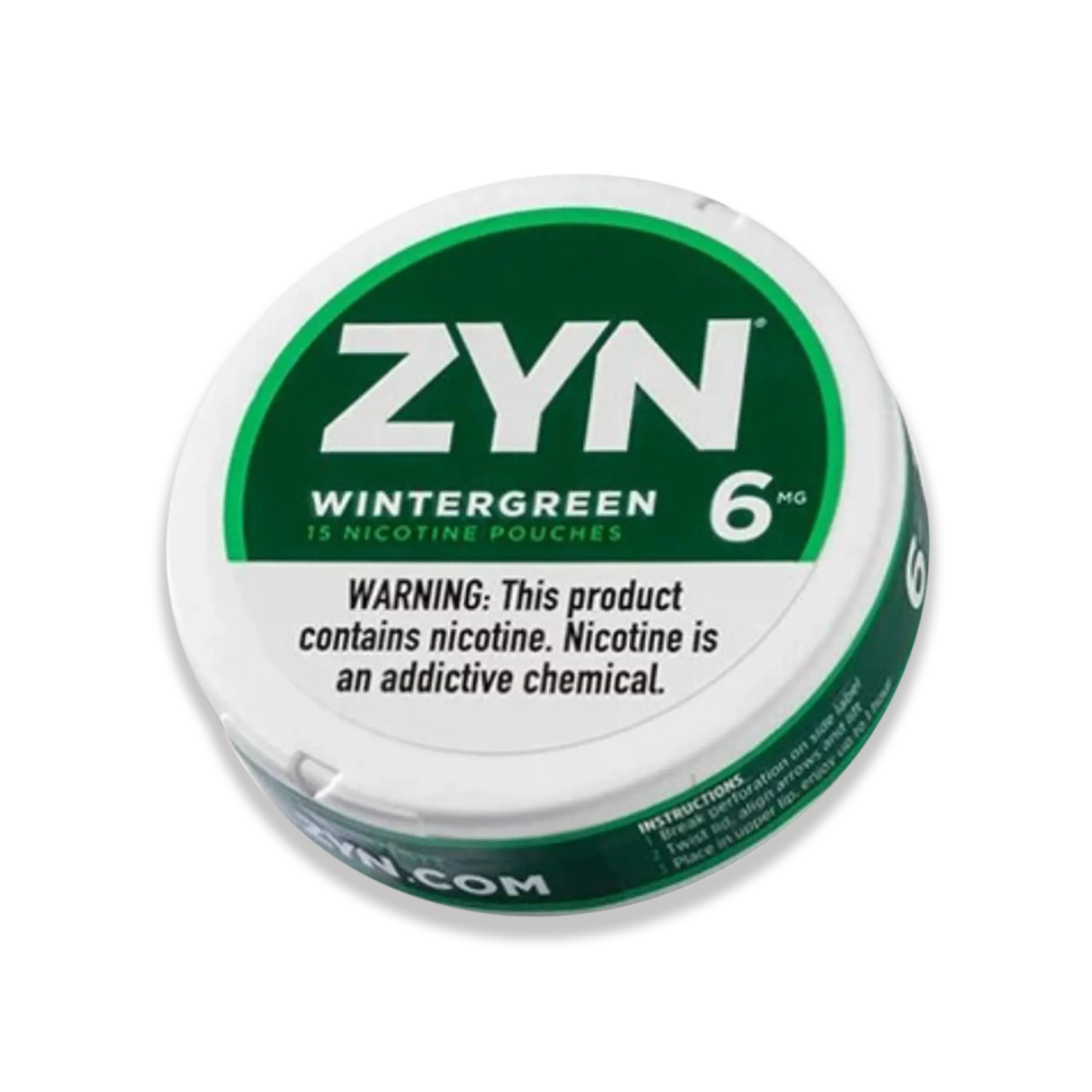 Zyn Wintergreen 6mg nicotine pouches – Sweet minty wintergreen flavor | TenDollarCarts Canada