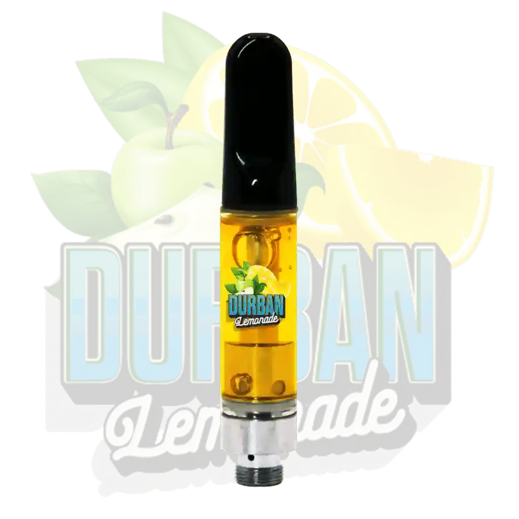 Durban Lemonade 1g THC vape cartridge – Citrusy sativa strain for uplifting focus – Premium THC Vape Canada