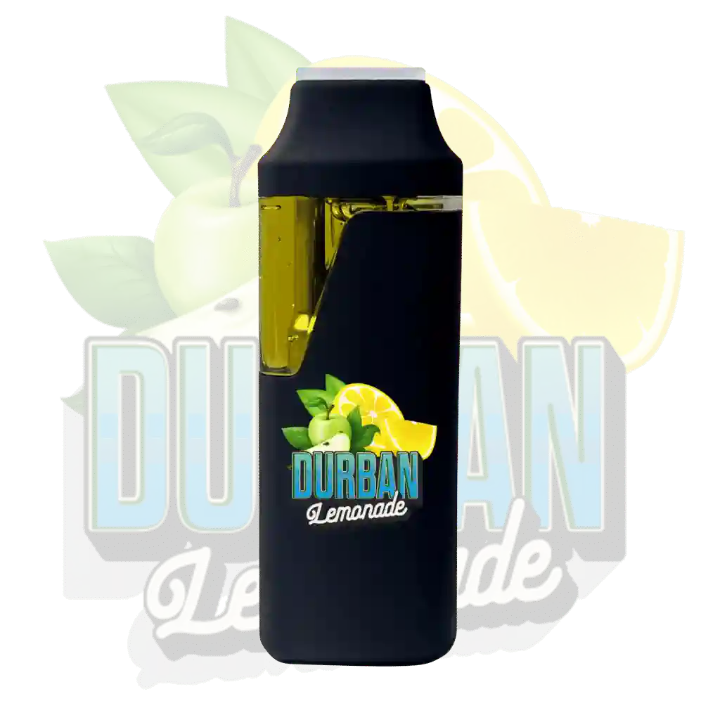 Durban Lemonade 2g disposable THC vape pen – Citrusy sativa strain for energizing focus | TenDollarCarts Canada