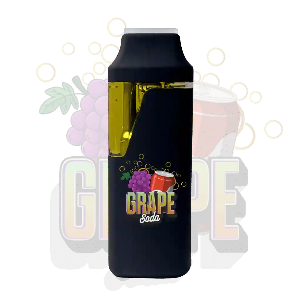 Grape Soda 2g disposable THC vape pen – Sweet grape dessert strain for mellow calm – Buy Online in Canada