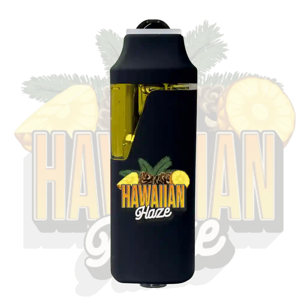 Hawaiian Haze 2g disposable THC vape pen – Tropical sativa strain for mood uplift | TenDollarCarts Canada