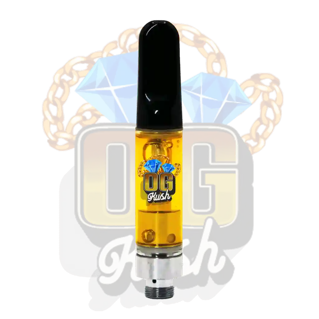 OG Kush Vape 1g THC cartridge – Classic hybrid strain with balanced euphoric calm | TenDollarCarts Canada