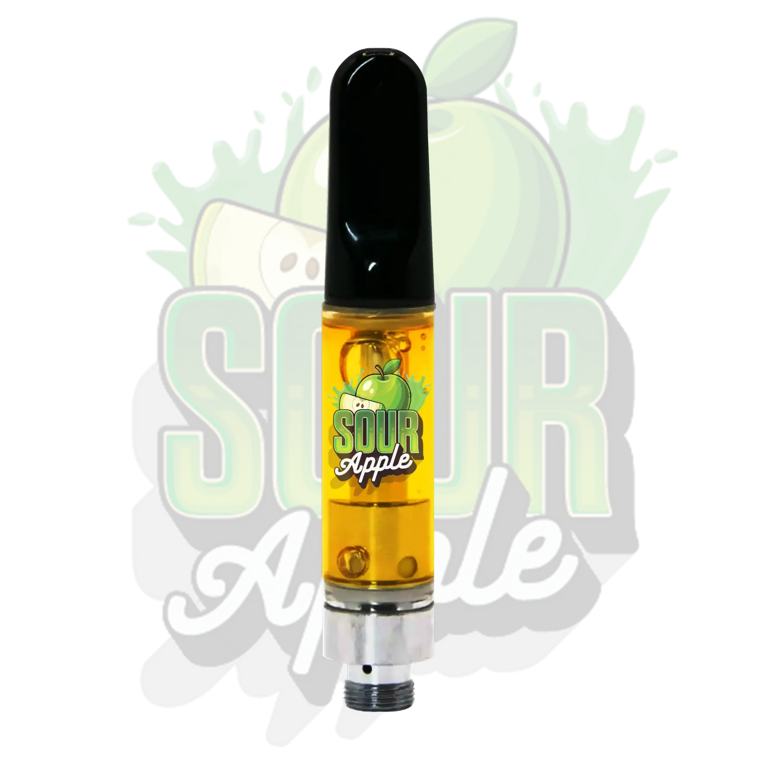 Sour Apple Vape THC 510 cartridge 1g – Tangy fruity flavor for energy and creativity – Buy Online in Canada