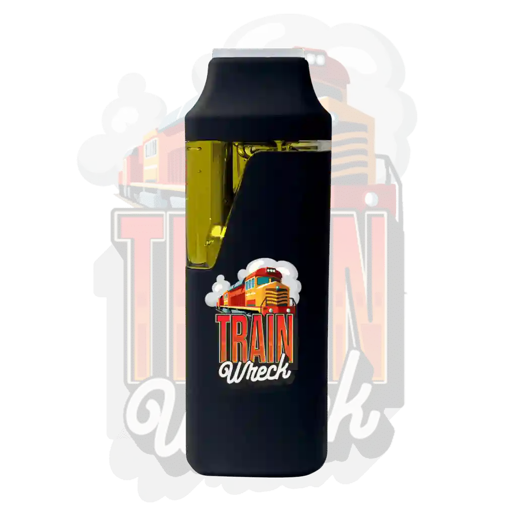 Train Wreck 2g disposable THC vape pen – Fast cerebral sativa strain for creativity | TenDollarCarts Canada