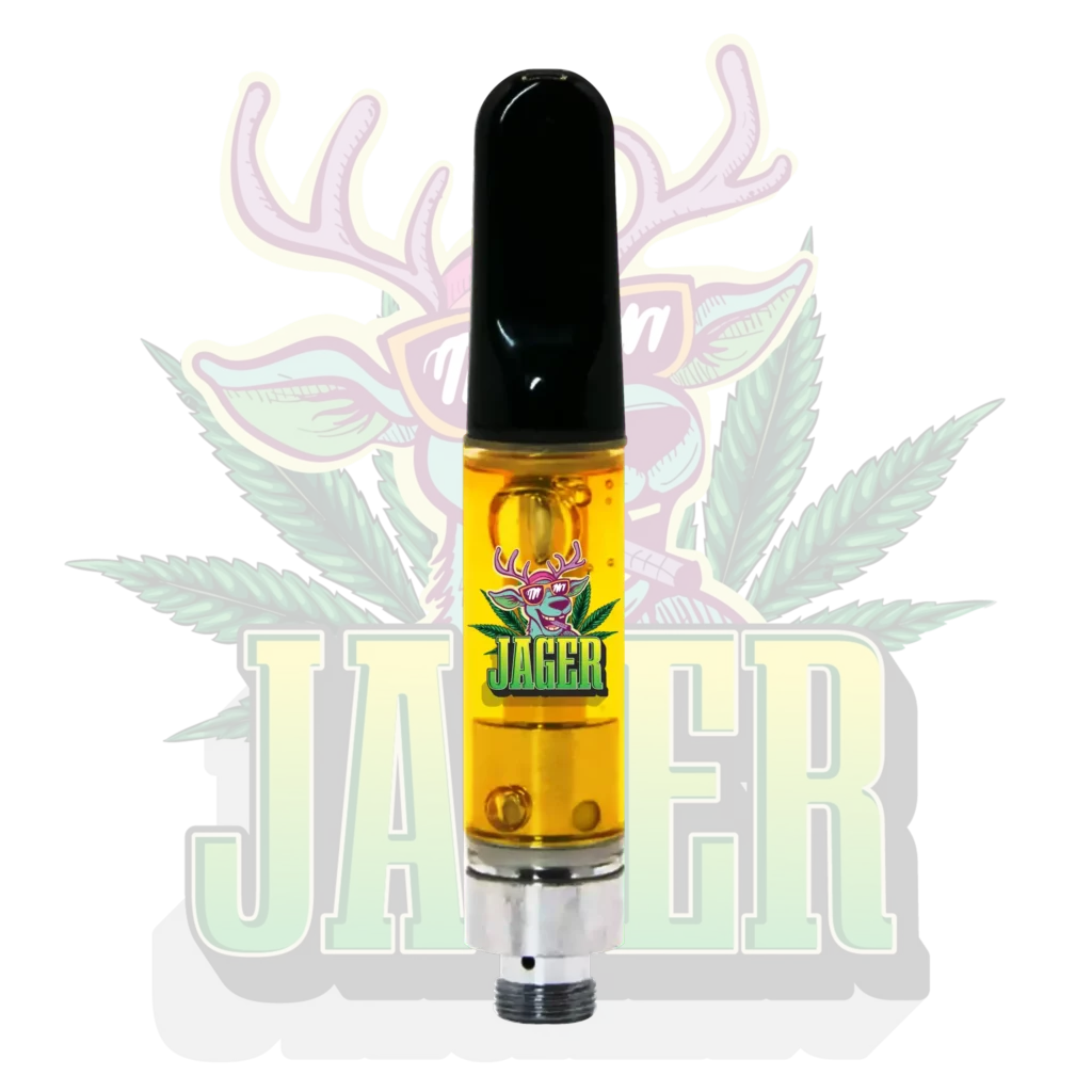 Jager Live Resin Cartridge 1g – Indica THC cart for sedating calm – Premium THC Vape Cartridge Canada