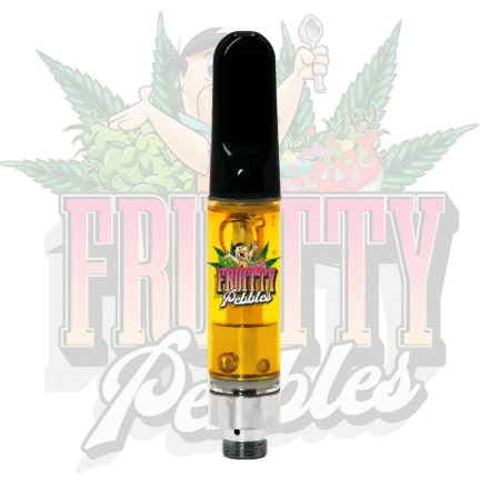 Fruity Pebbles 1g live resin THC cartridge – Balanced hybrid effects, FSE and distillate blend