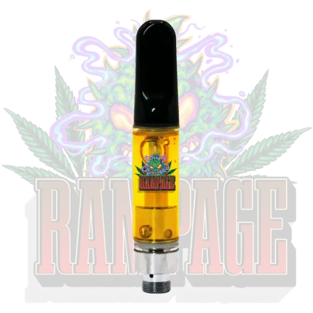 Rampage Live Resin Cartridge 1g – Relaxing THC cart for evening relief | TenDollarCarts Canada