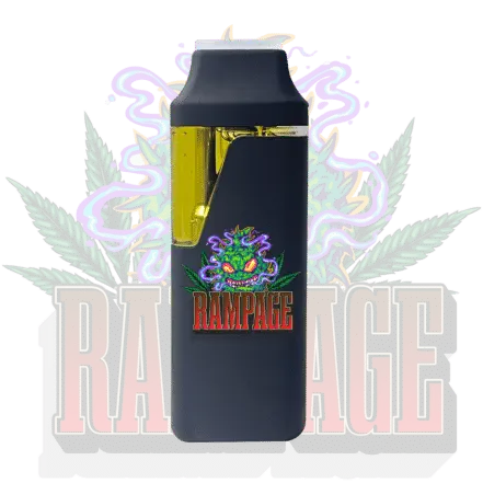 Rampage Live Resin Vape 2g – Heavy calming THC pen for recovery | TenDollarCarts Canada