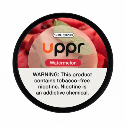 Uppr Watermelon 12mg nicotine pouches – Sweet refreshing smoke-free flavor – Canada