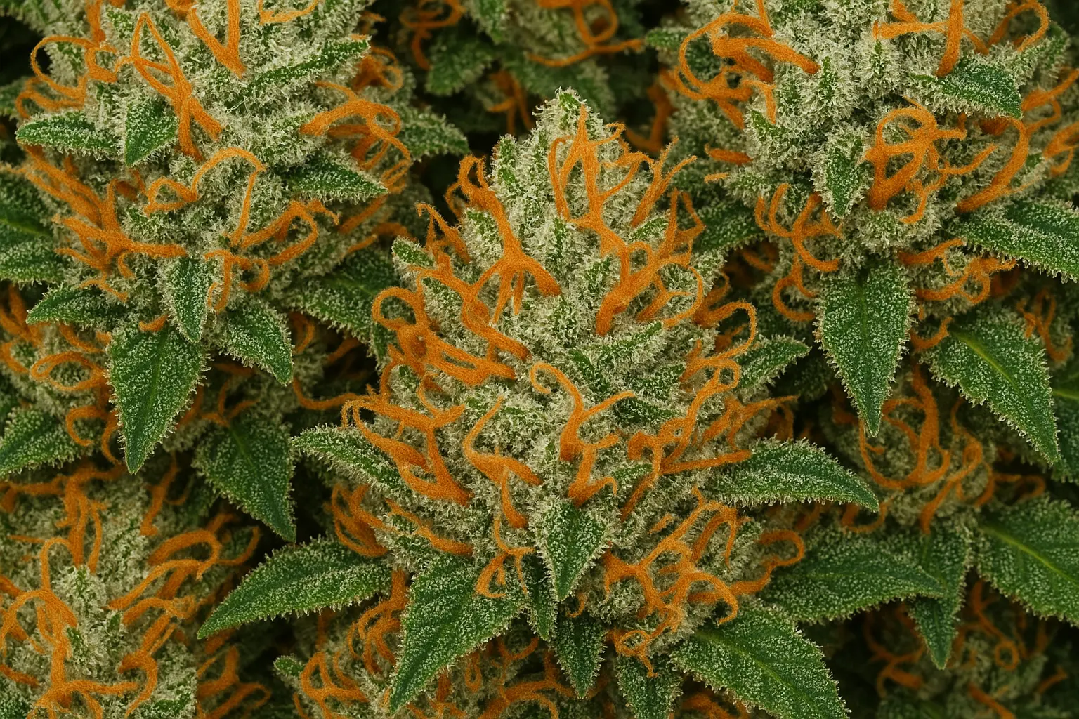 El Jefe strain cannabis buds showing dense structure