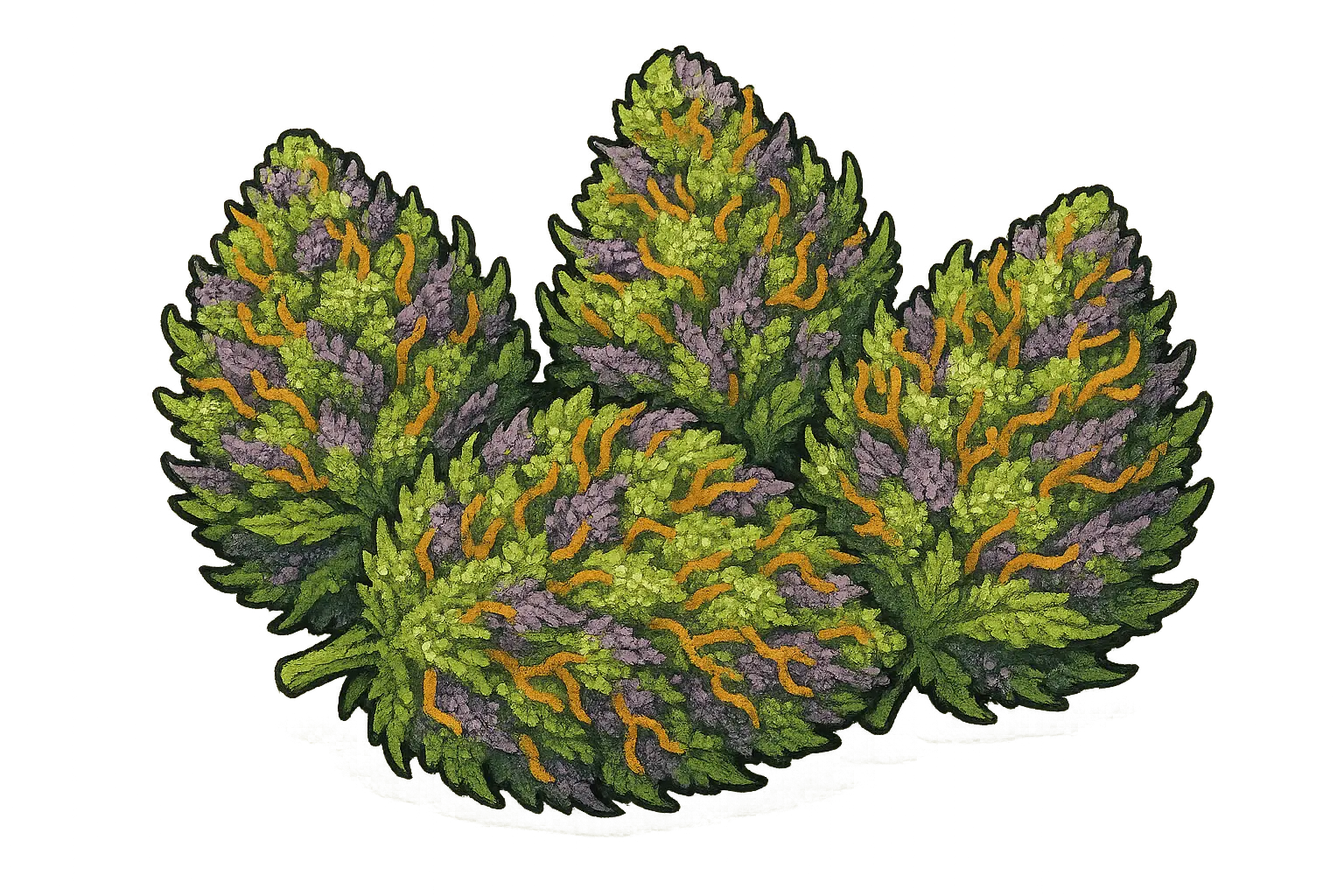 Rainbow Belts strain cannabis flower