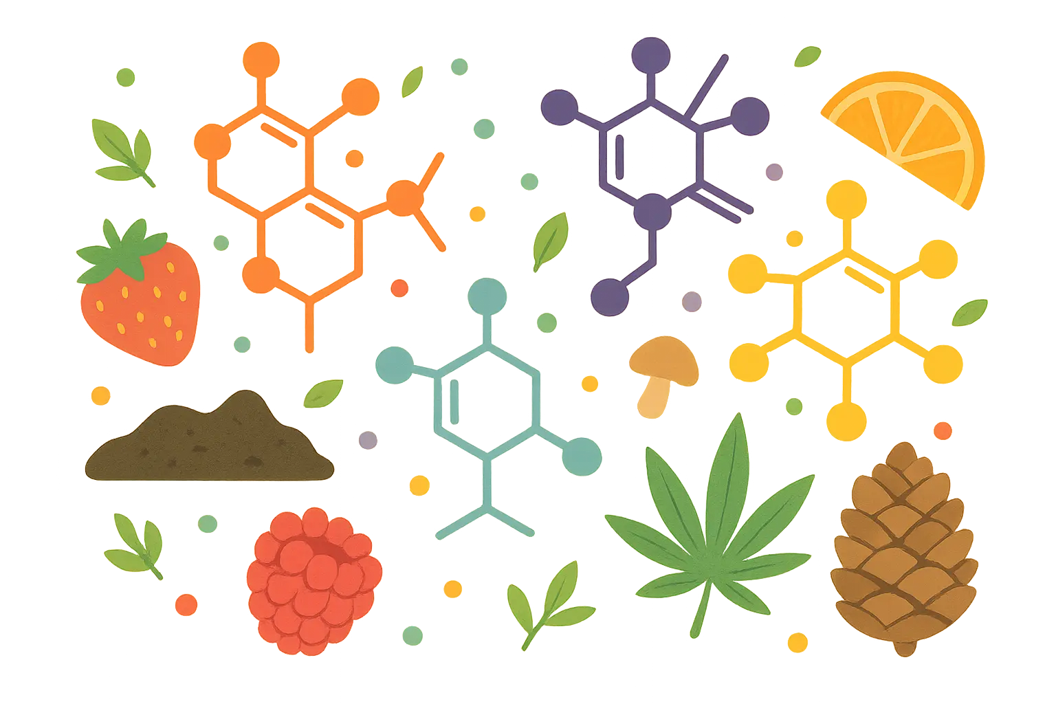 Rainbow Belts strain terpene profile and flavour