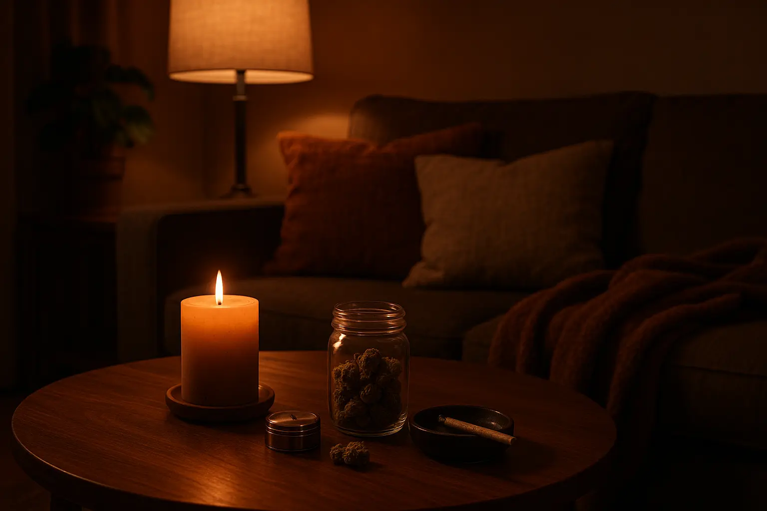 Person timing cannabis consumption with daily activities