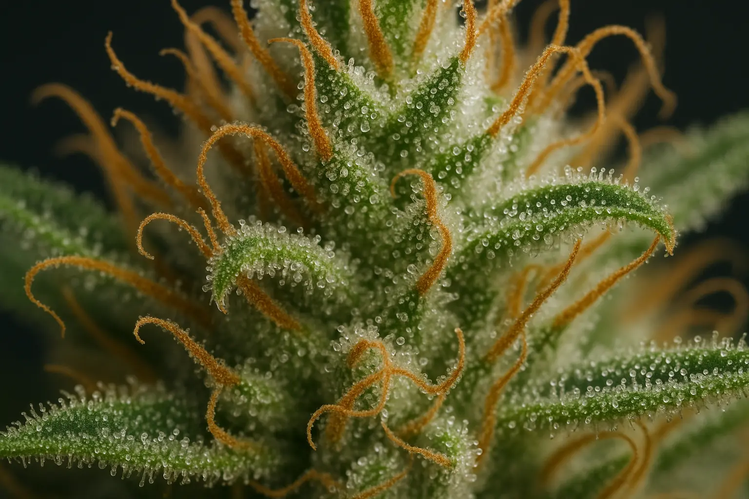 High-quality Alien OG cannabis buds showing proper trichome coverage