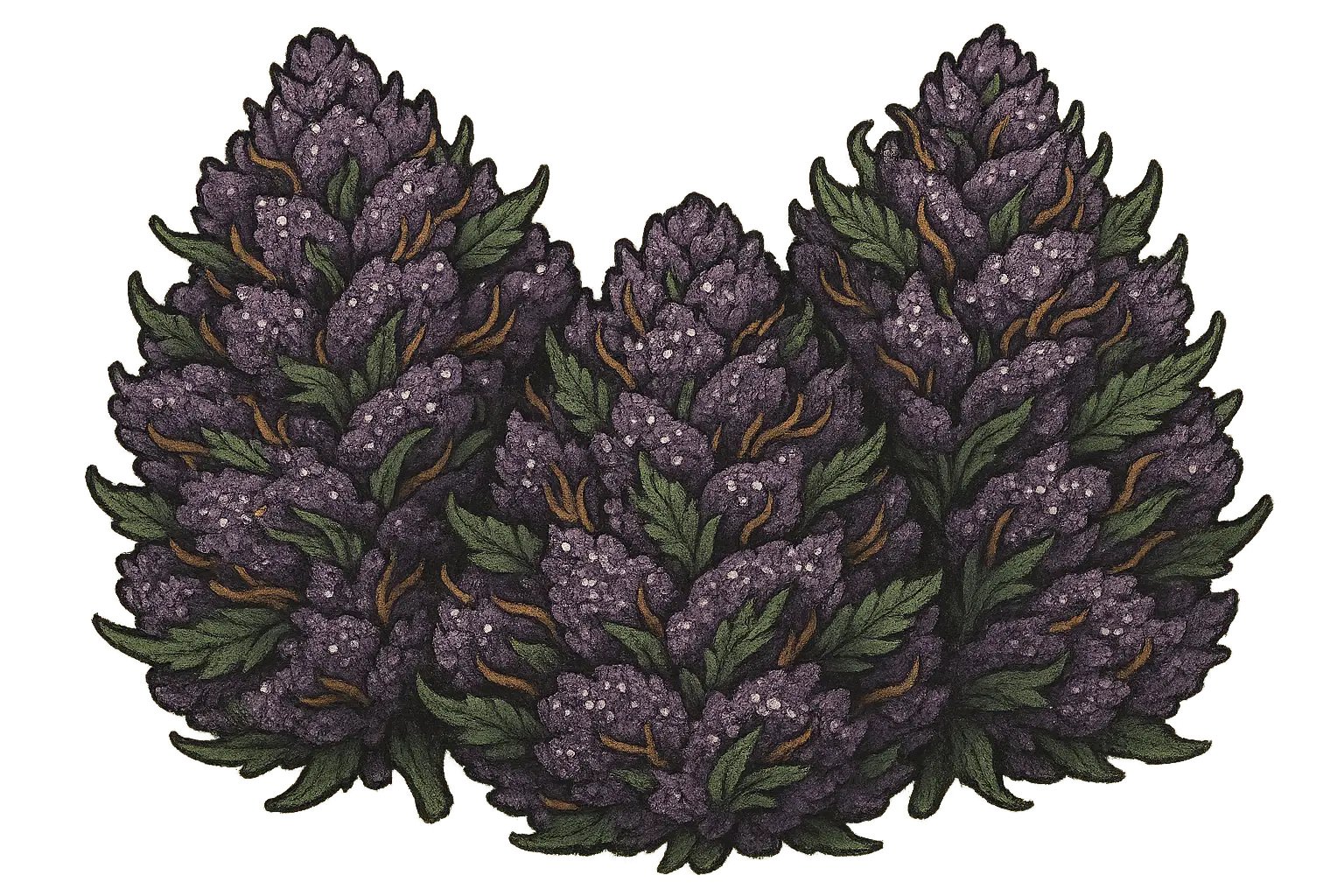 Gary Satan strain cannabis buds