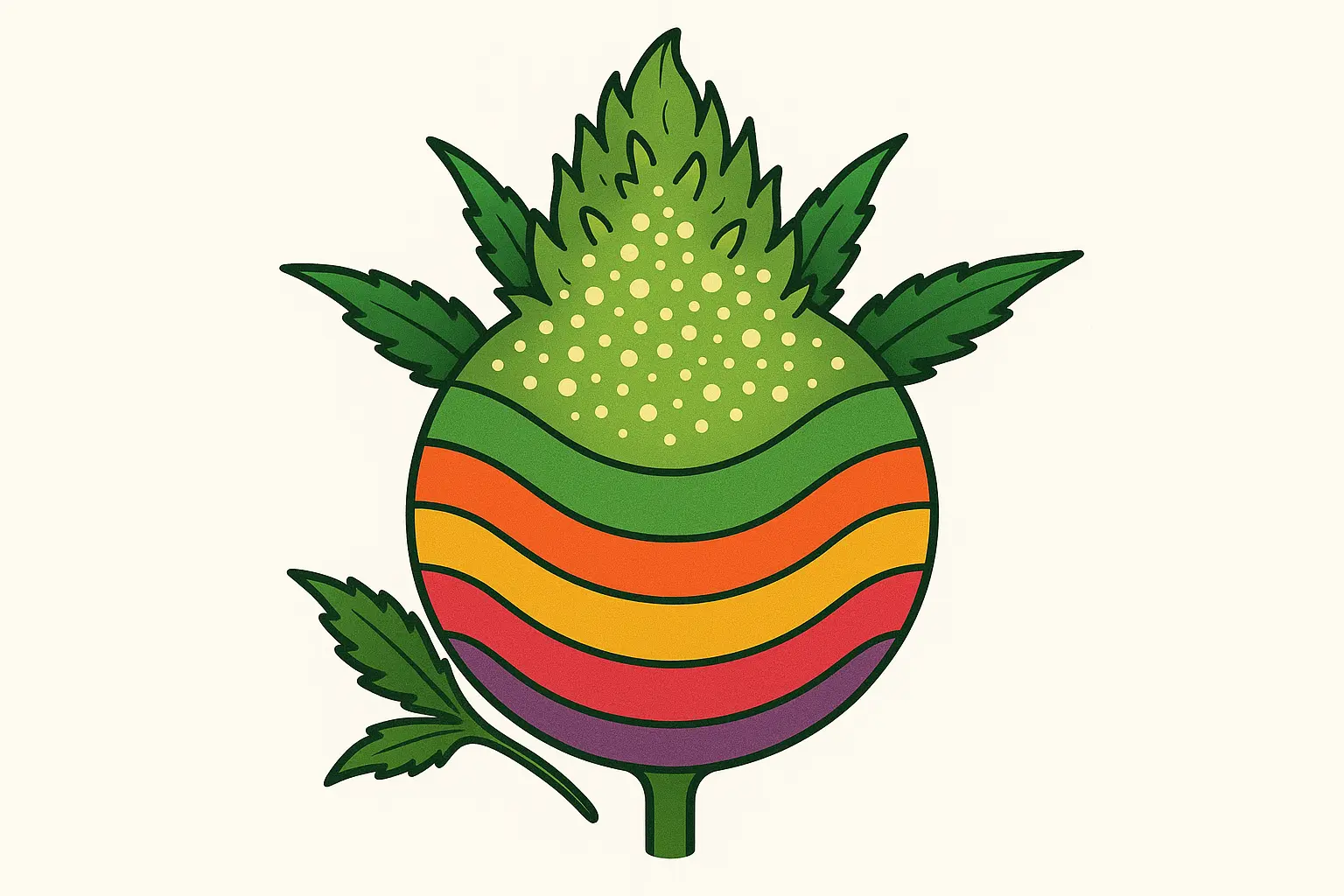 Cannabis terpene molecular structure diagram