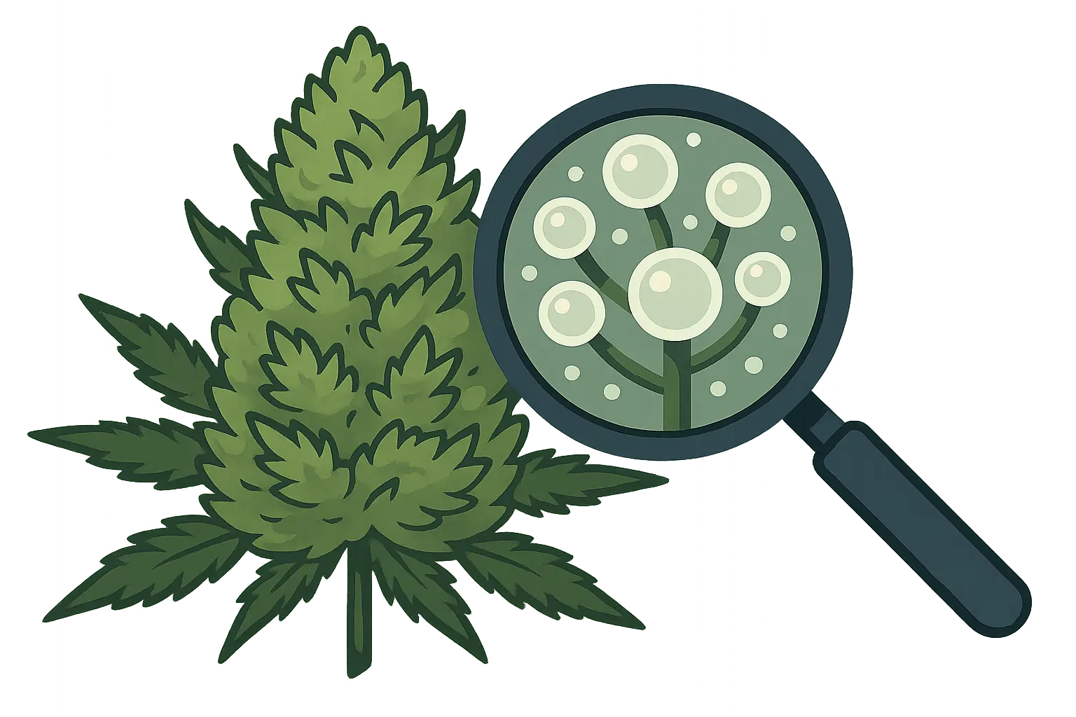 Premium Jelly Breath strain buds showing quality indicators and trichome coverage