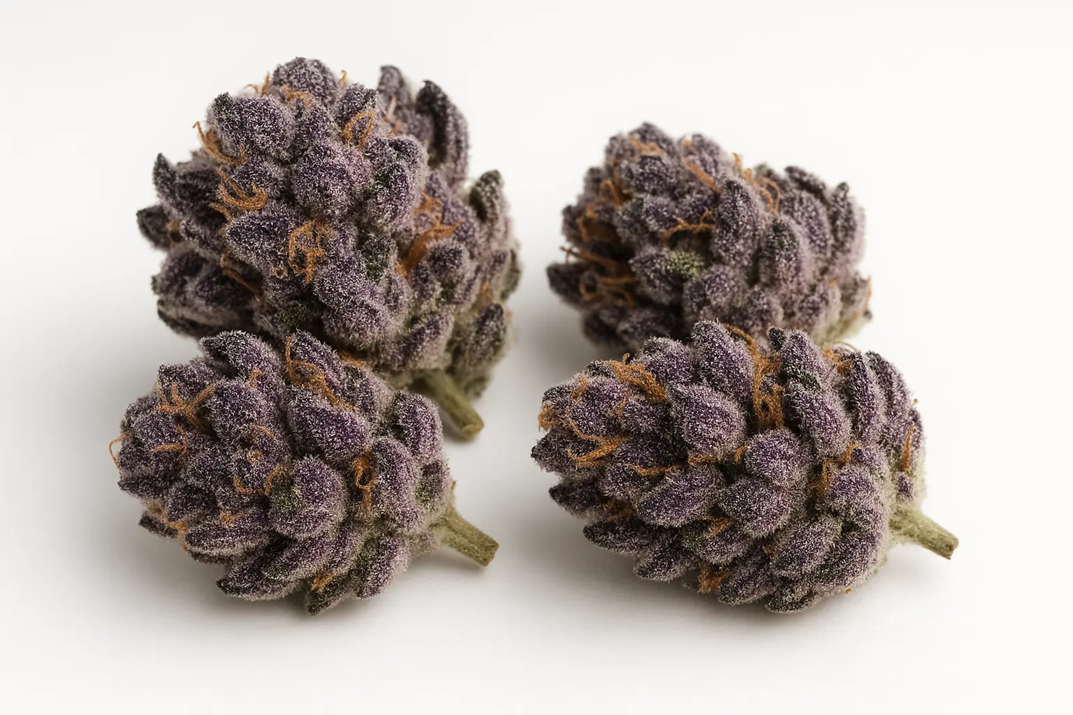 Jelly Breath strain buds showing dense structure and trichome coverage