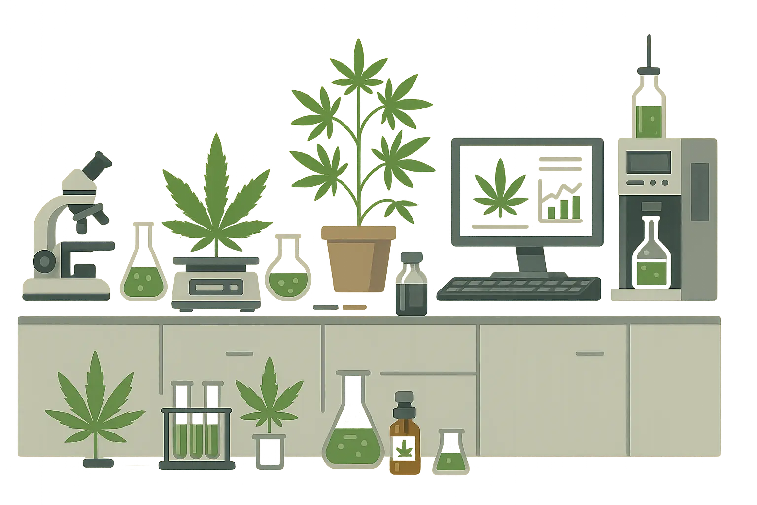 Premium cannabis cartridge quality testing