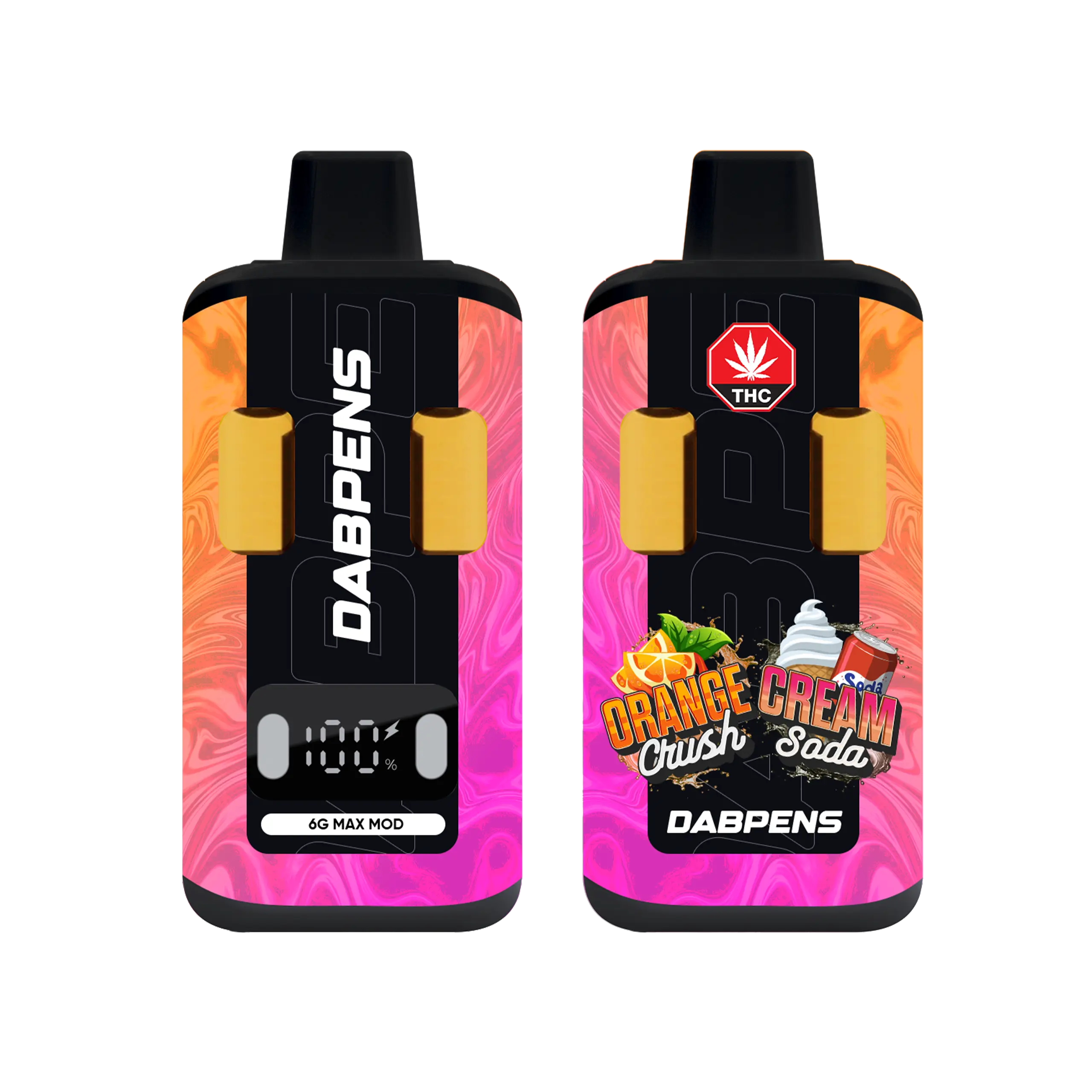 soda flavor vapes Orange Crush X Cream [6g] Rasa:Green Mango Golden Mango Disposable Vape Orange Vape