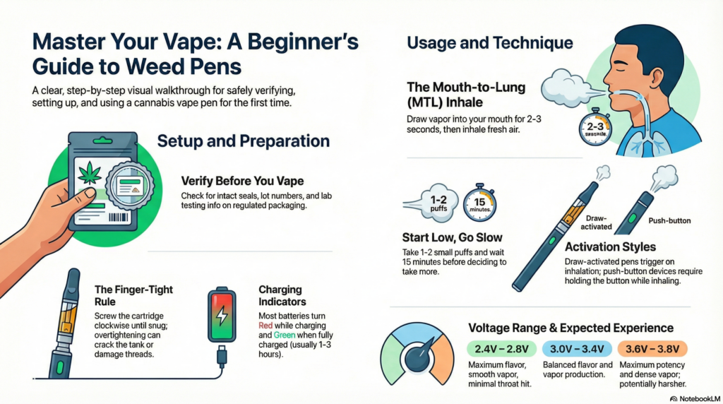 How to Use a Weed Pen: A Beginner’s Guide for Canadian Users (2026)
